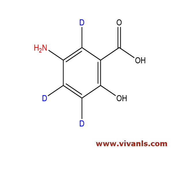 Stable Isotope Labeled Compounds-Mesalazine D3-1663329233.png